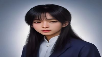 分离焦虑调教视频课程封面，空旷客厅中独处的犬只平静玩耍漏食球，展示调教成功后的安定状态