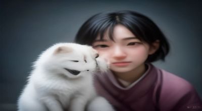 疲惫的宠物主人强迫已经趴下休息的老犬继续训练，犬只明显抗拒，画面展示训练时机错误与过度训练的调教误区
