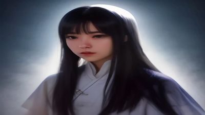 调教入门视频课程封面，新手宠物主在家中训练幼犬坐下，画面温馨明亮